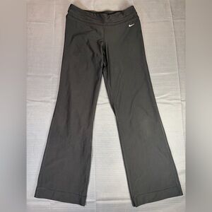 Nike Dri-FIT Black Athletic Pants Women’s M Wide Leg Yoga Training